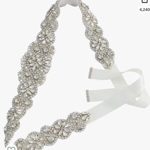 Wedding gown belt. New in package.